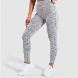 Gymshark Fleur texture leggings